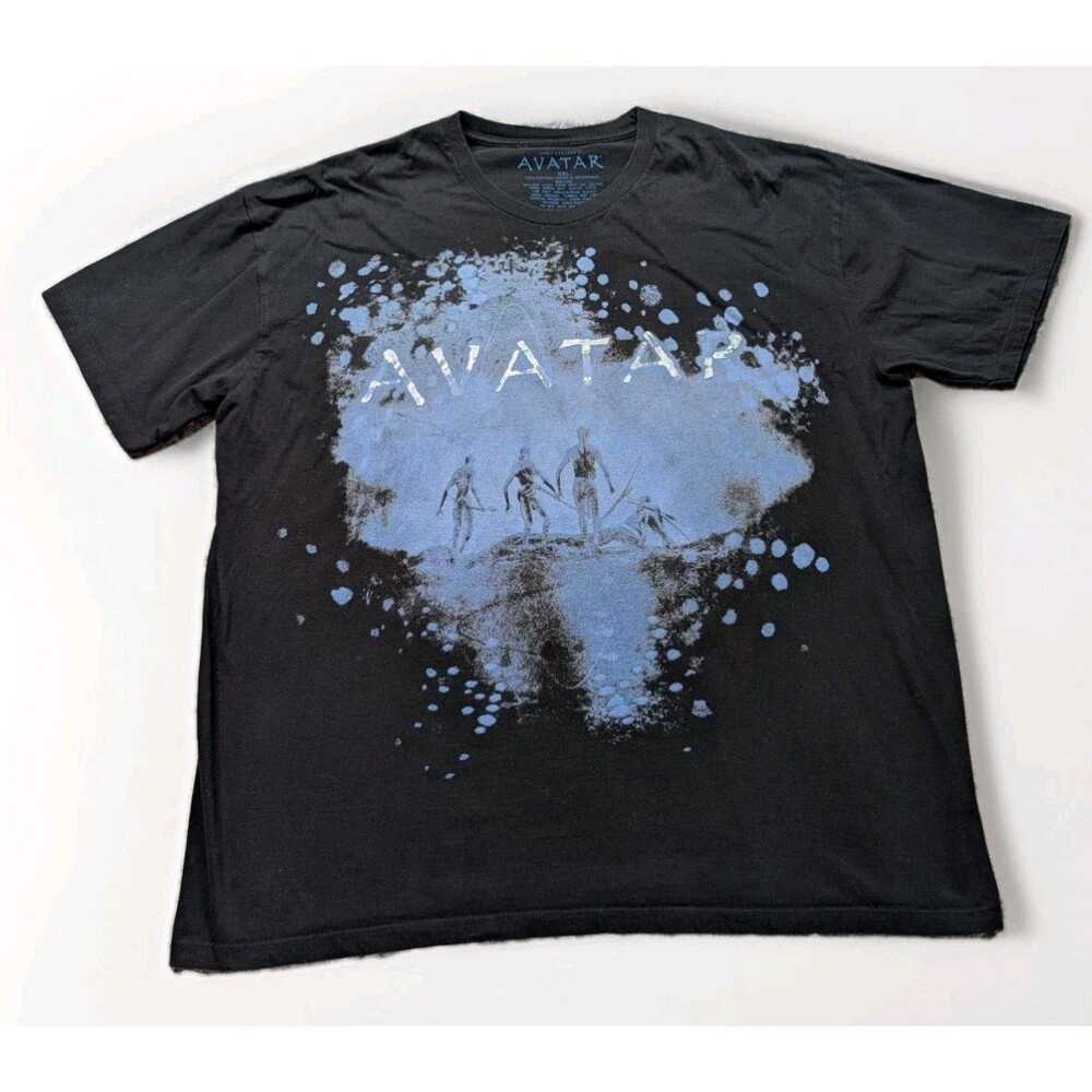 Avatar Movie Promo Big Graphic T-Shirt James Cameron Na’ vi Size XXL